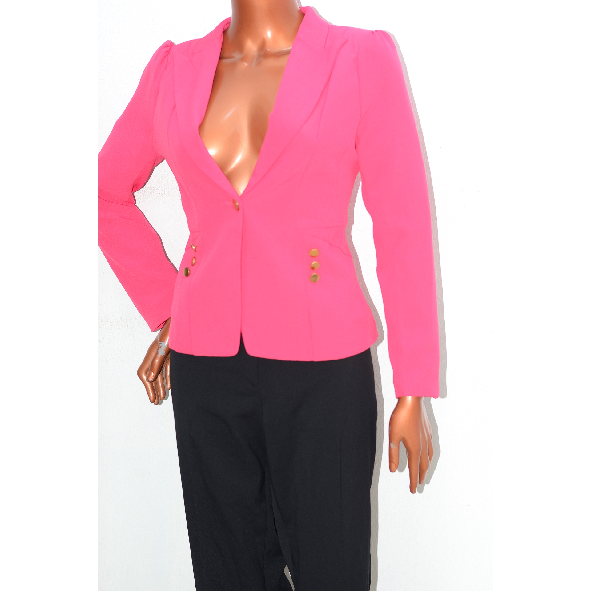 ladies blazer light pink